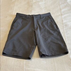 Sunice Gray Flat Front Golf Shorts Size 30